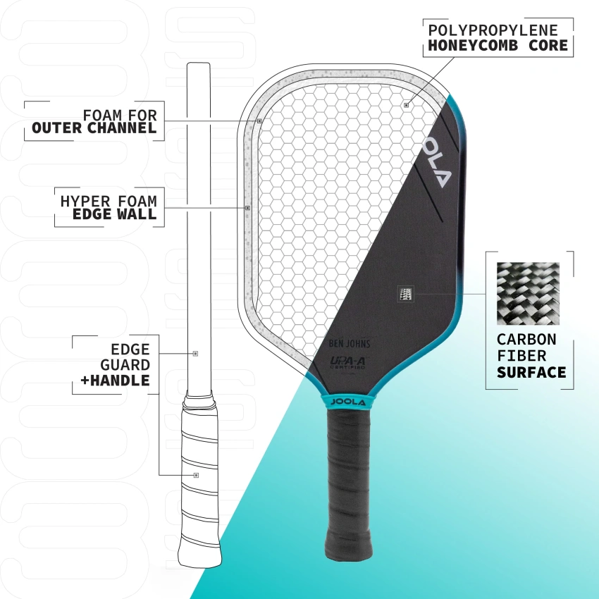 Vợt Pickleball Joola Ben Johns Perseus 3S 16mm