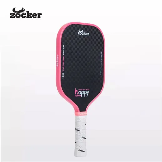 Vợt Pickleball Zocker Happy HP3 Premium Quality Pink