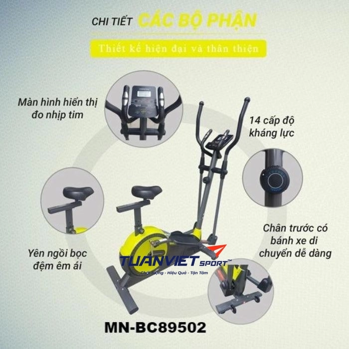 Xe đạp tập thể dục BC89502