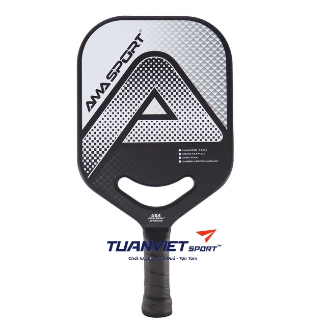 Vợt Pickleball Fusion Đen