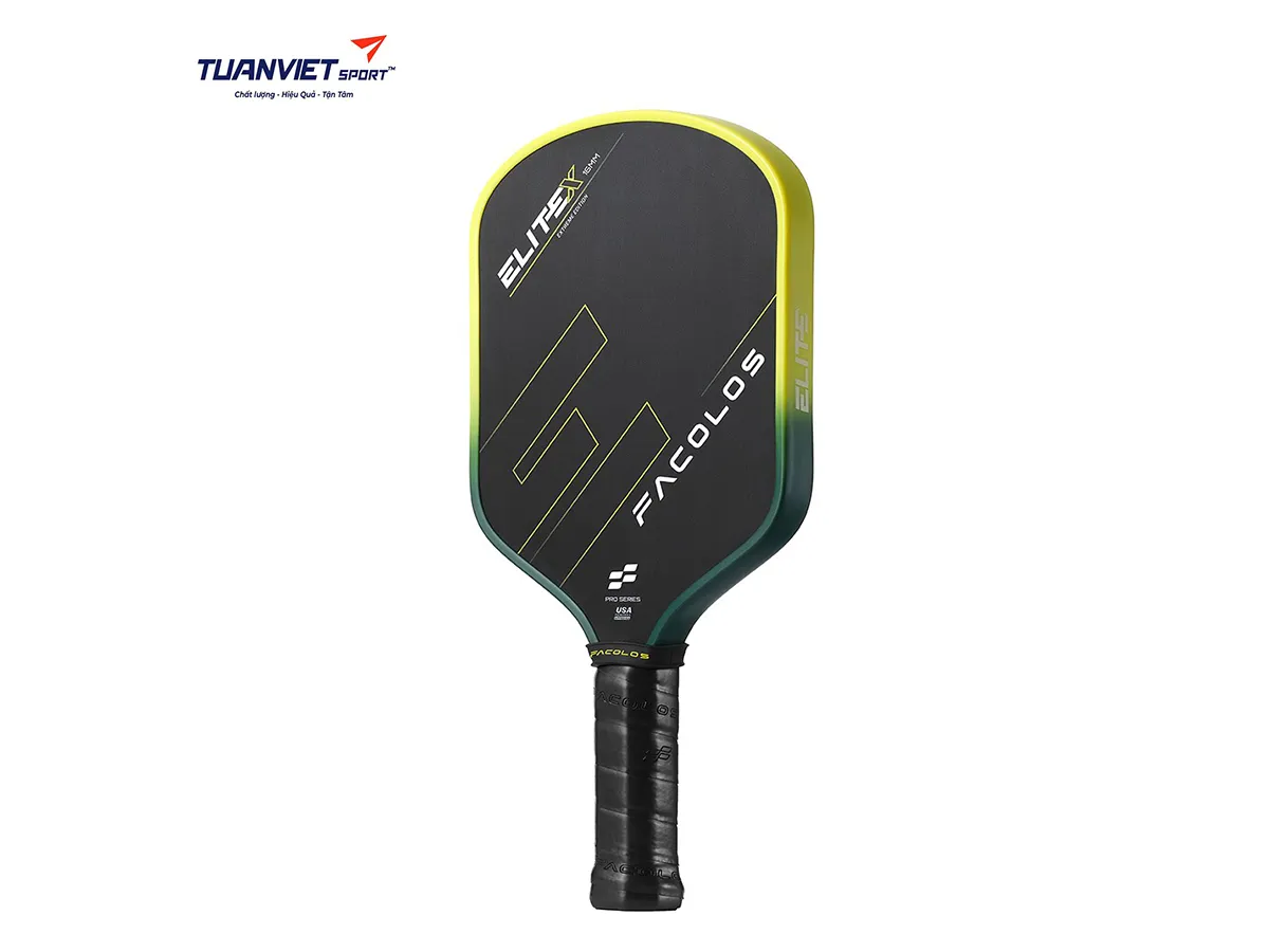 Vợt Pickleball Facolos Elite X - Màu Vàng Neon