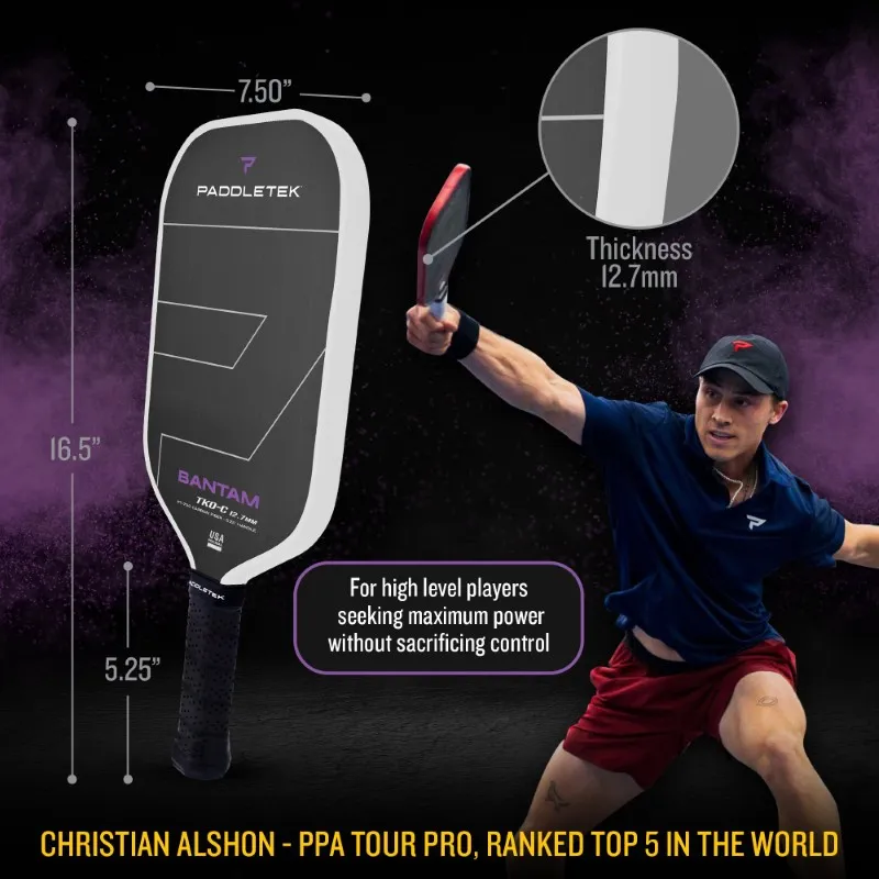 Vợt Pickleball Paddletek Bantam TKO-C 12.7