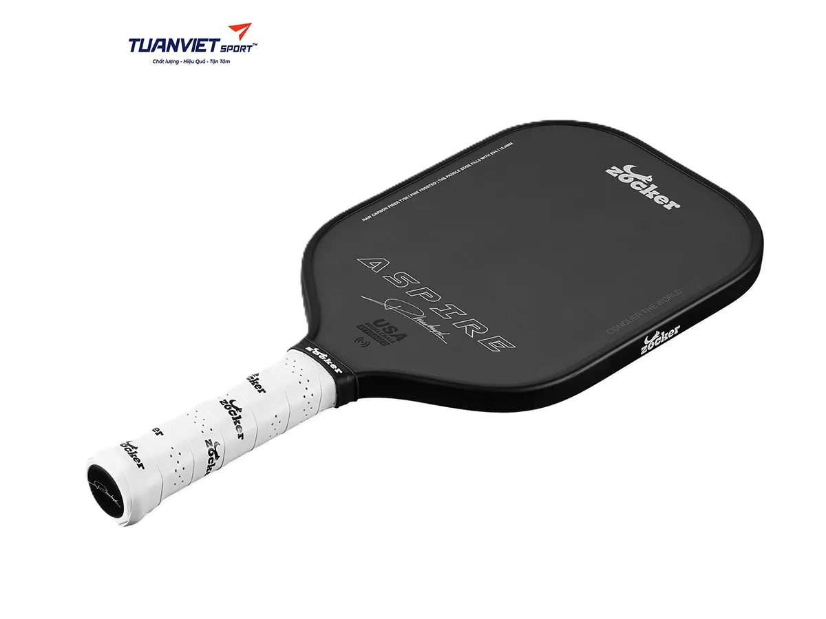 Vợt Pickleball Zocker Aspire x Phúc Huỳnh Black Edition