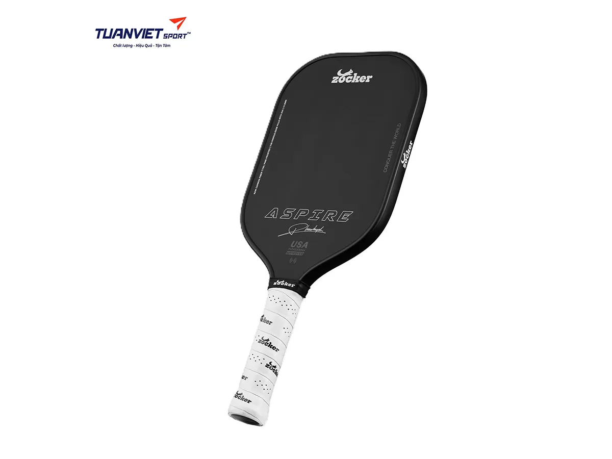 Vợt Pickleball Zocker Aspire x Phúc Huỳnh Black Edition