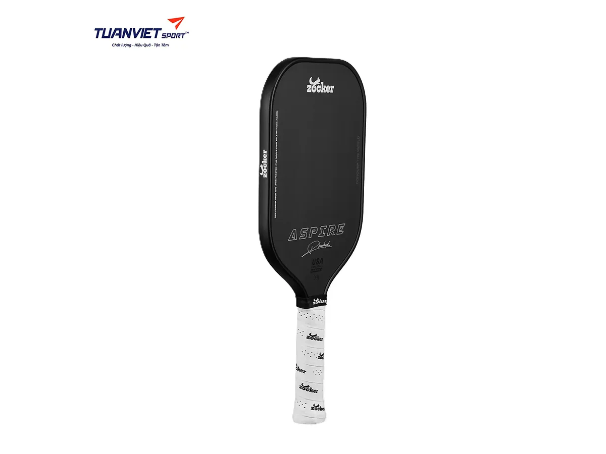 Vợt Pickleball Zocker Aspire x Phúc Huỳnh Black Edition