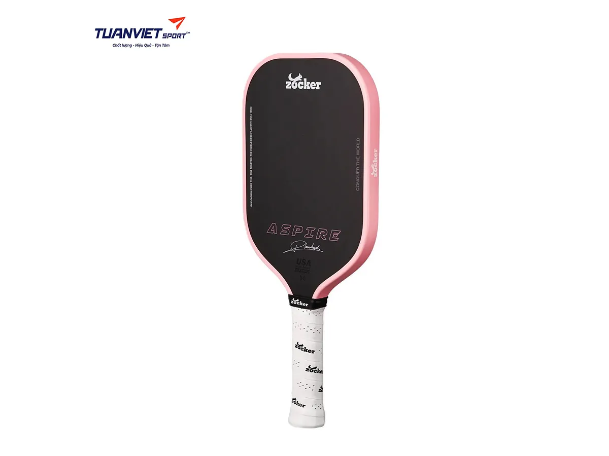 Vợt Pickleball Zocker Aspire x Phúc Huỳnh Pink Edition