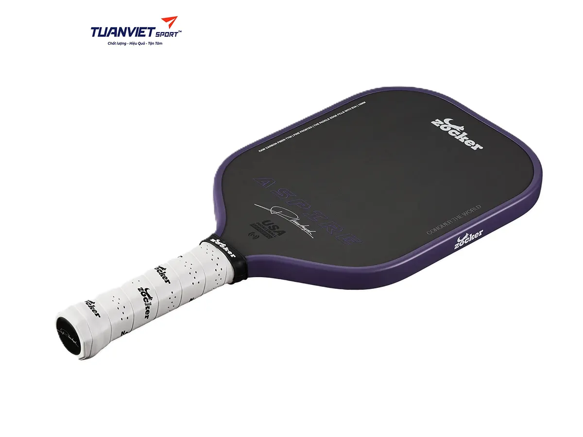 Vợt Pickleball Zocker Aspire x Phúc Huỳnh Purple Edition