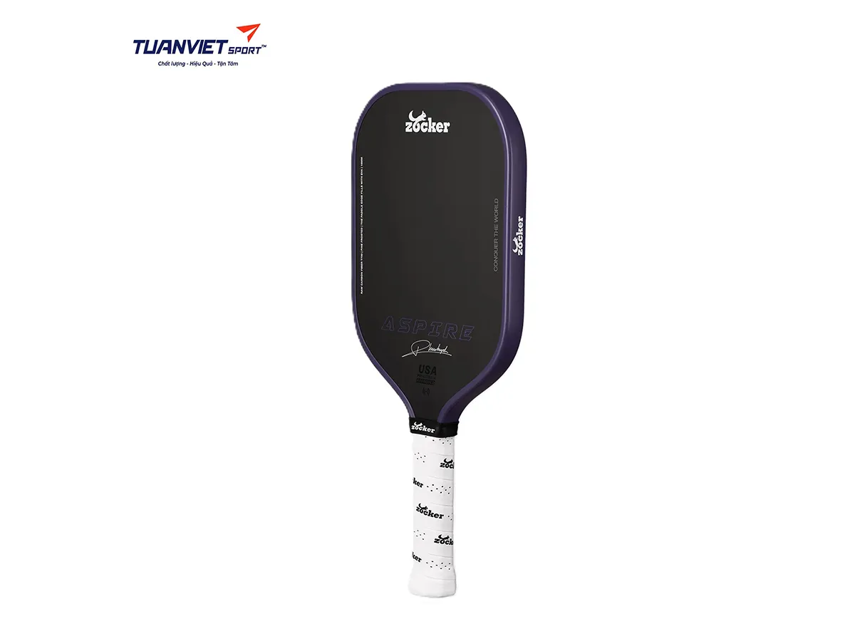 Vợt Pickleball Zocker Aspire x Phúc Huỳnh Purple Edition