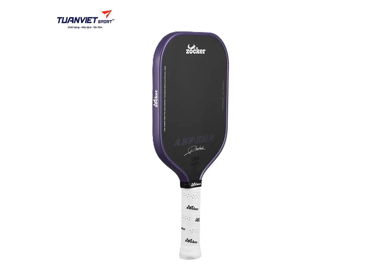 Vợt Pickleball Zocker Aspire x Phúc Huỳnh Purple Edition