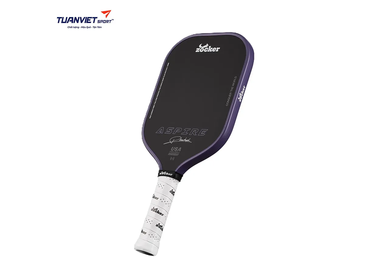 Vợt Pickleball Zocker Aspire x Phúc Huỳnh Purple Edition