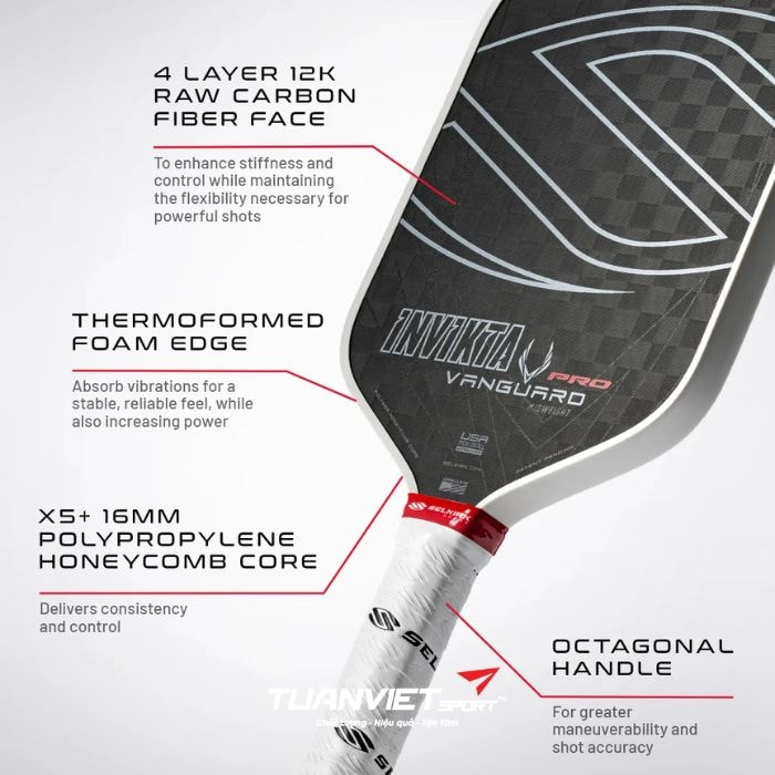 Vợt Pickleball Selkirk Vanguard Pro Chính Hãng