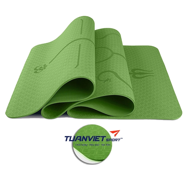 Thảm Yoga Định Tuyến TPE 8mm