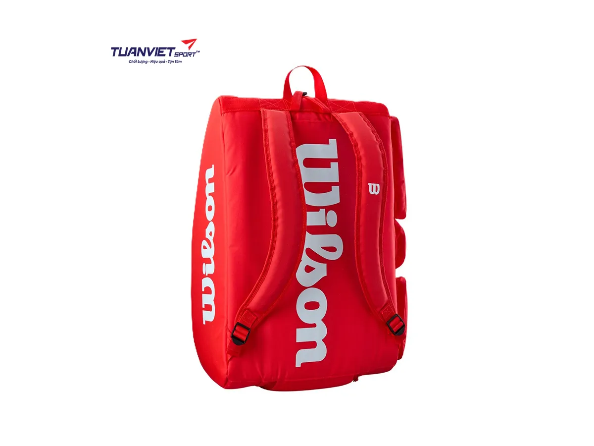 Túi Đựng Vợt Pickleball Wilson Super Tour Red Bag WR8909501001