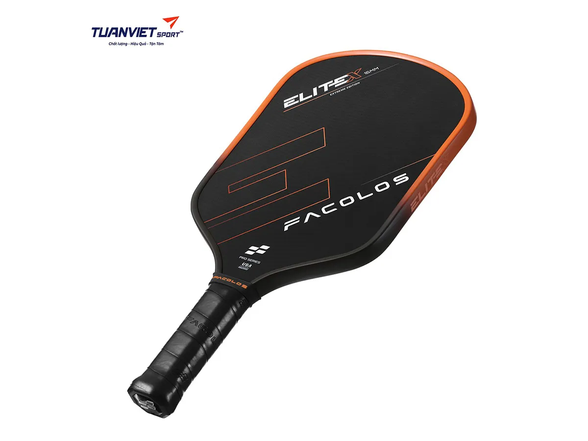 Vợt Pickleball Facolos Elite X - Màu Cam