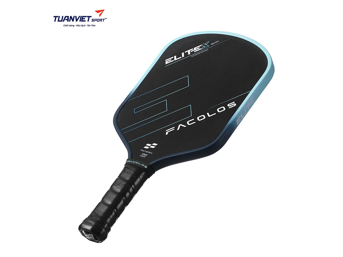 Vợt Pickleball Facolos Elite X - Màu Xanh Nhạt