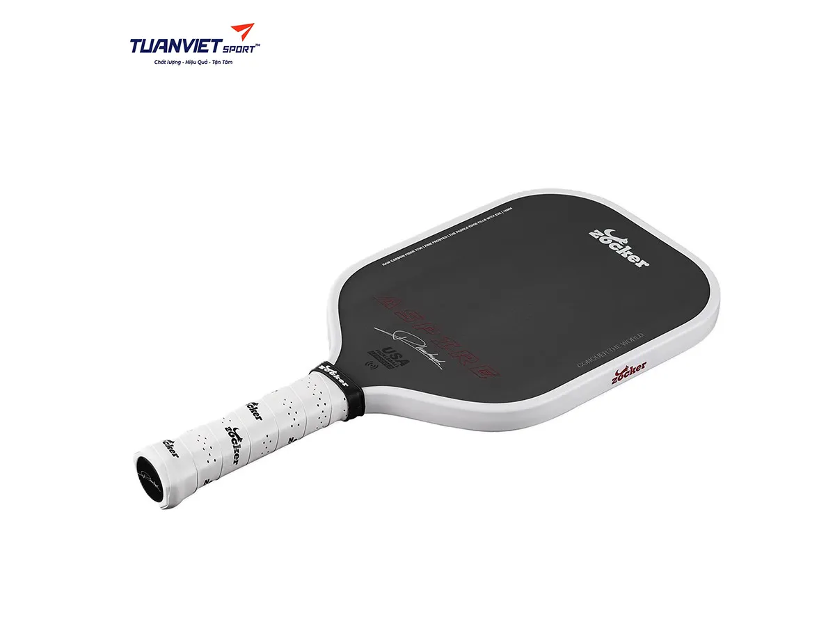 Vợt Pickleball Zocker Aspire x Phúc Huỳnh White Edition