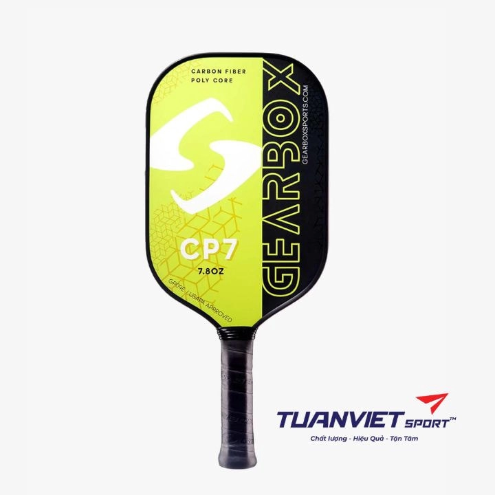 Vợt Pickleball Gearbox CP7 - 7.8oz Green Chính Hãng