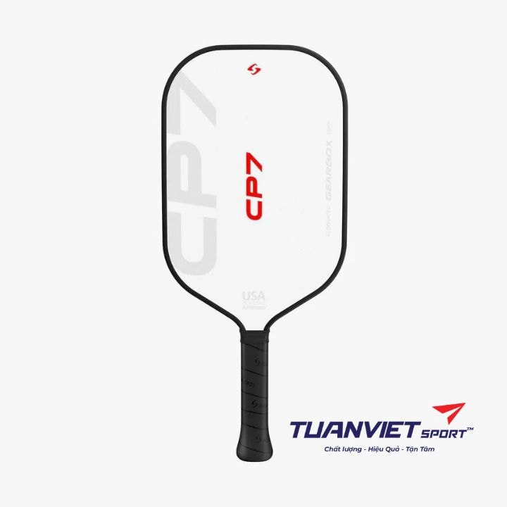 Vợt Pickleball Gearbox CP7 - 8oz White