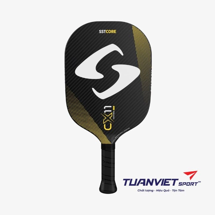 Vợt Pickleball Gearbox CX11 Quad Control - Yellow - 8.5oz Chính Hãng