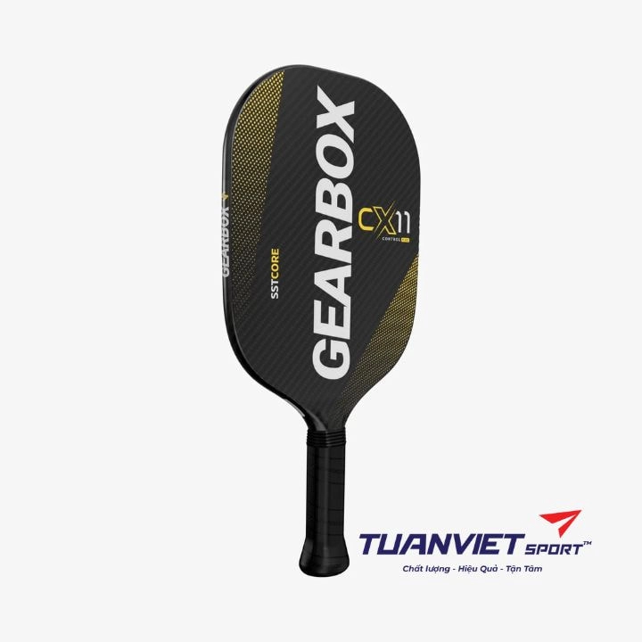 Vợt Pickleball Gearbox CX11 Quad Control - Yellow - 8.5oz Chính Hãng