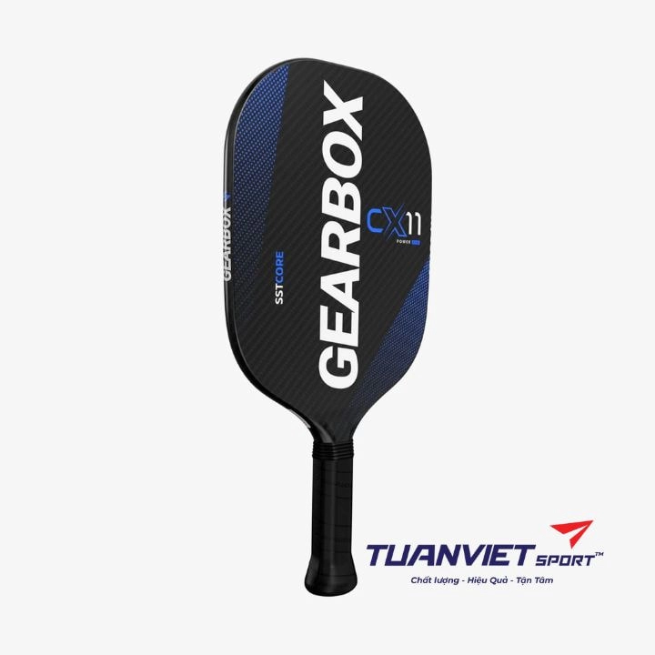 Vợt Pickleball Gearbox CX11 Quad Control - Blue - 8.5oz Chính Hãng