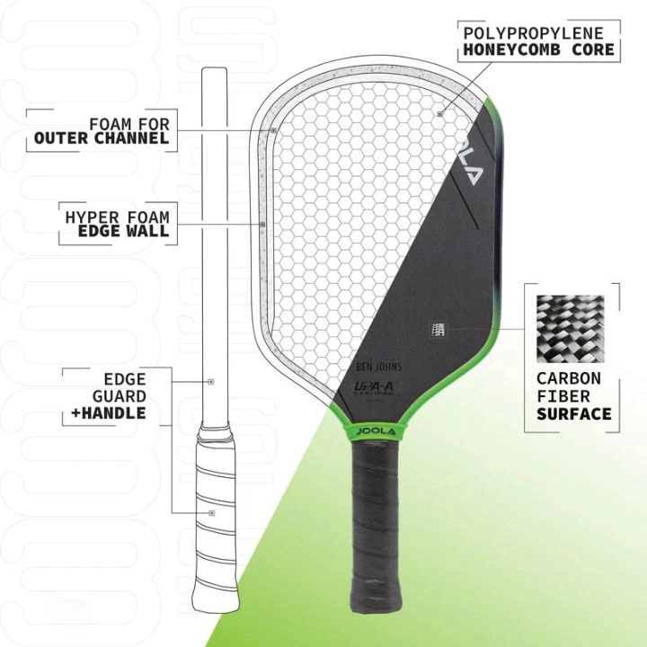 Vợt Pickleball Joola Ben Johns Hyperion 14mm (Gen3S)