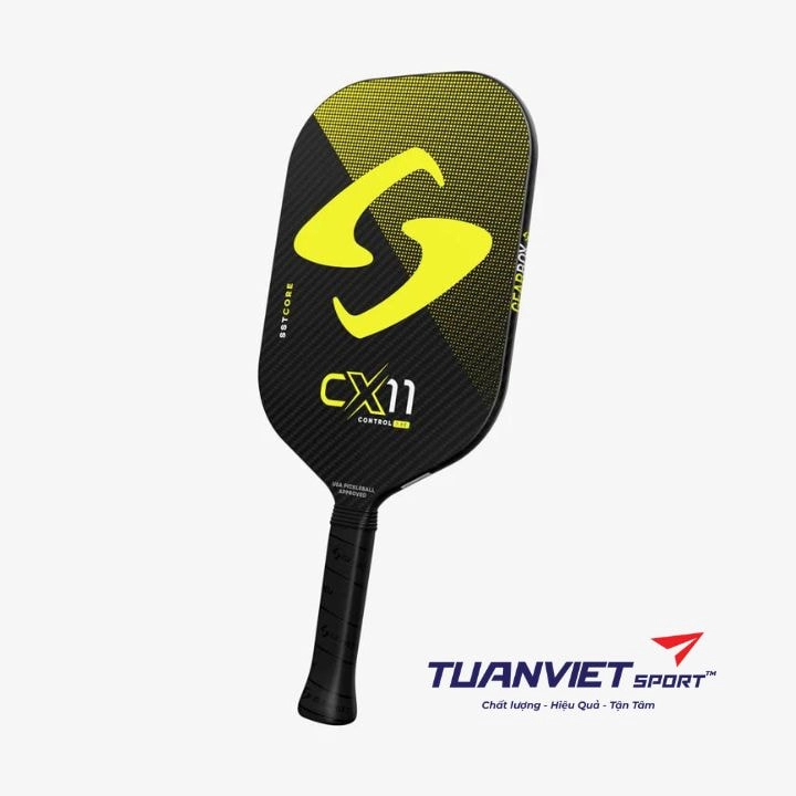 Vợt Pickleball Gearbox CX11E Control - Yellow - 7.8oz Chính Hãng