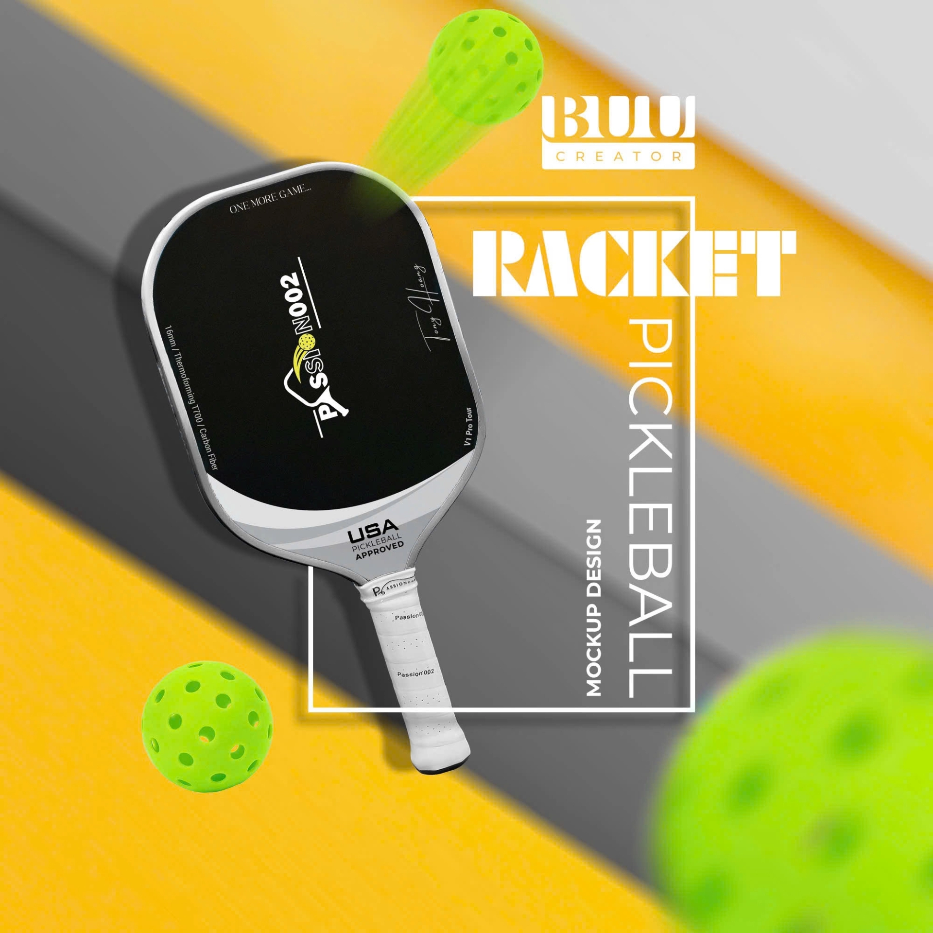 Vợt Pickleball PASSION 002 V1