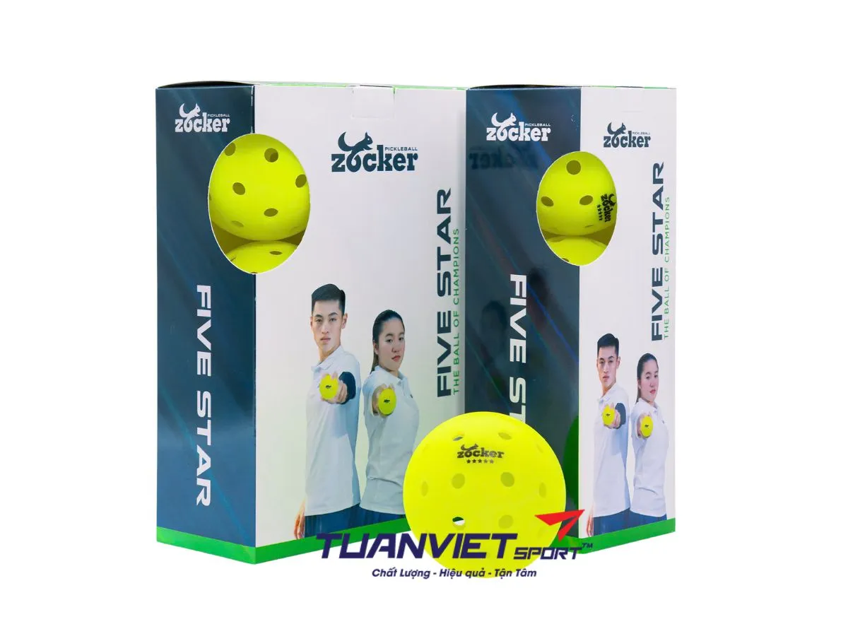 Bóng Pickleball Zocker Five Star