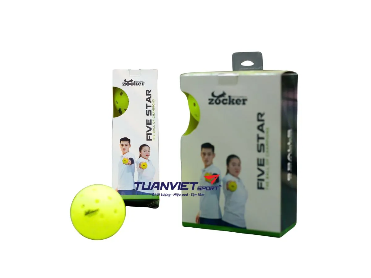 Bóng Pickleball Zocker Five Star