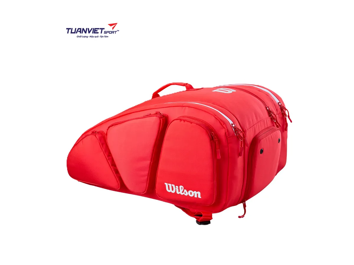 Túi Đựng Vợt Pickleball Wilson Super Tour Red Bag WR8909501001