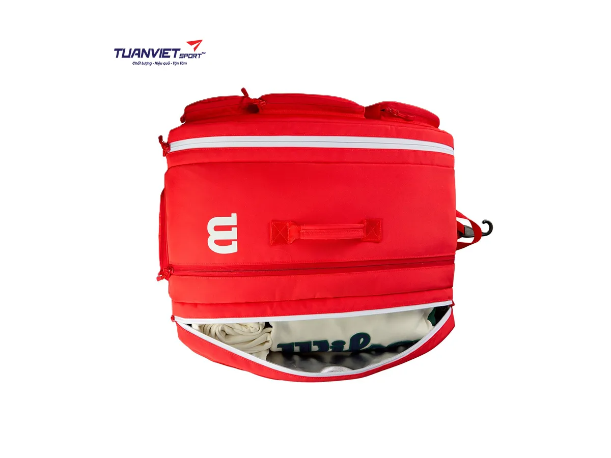 Túi Đựng Vợt Pickleball Wilson Super Tour Red Bag WR8909501001