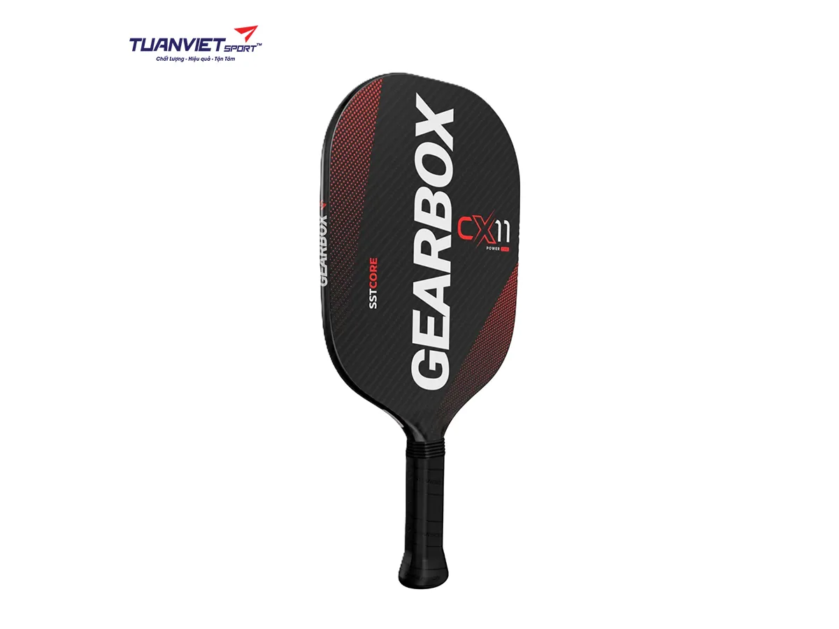 Vợt Pickleball Gearbox CX11 Quad Power - Red - 7.8oz