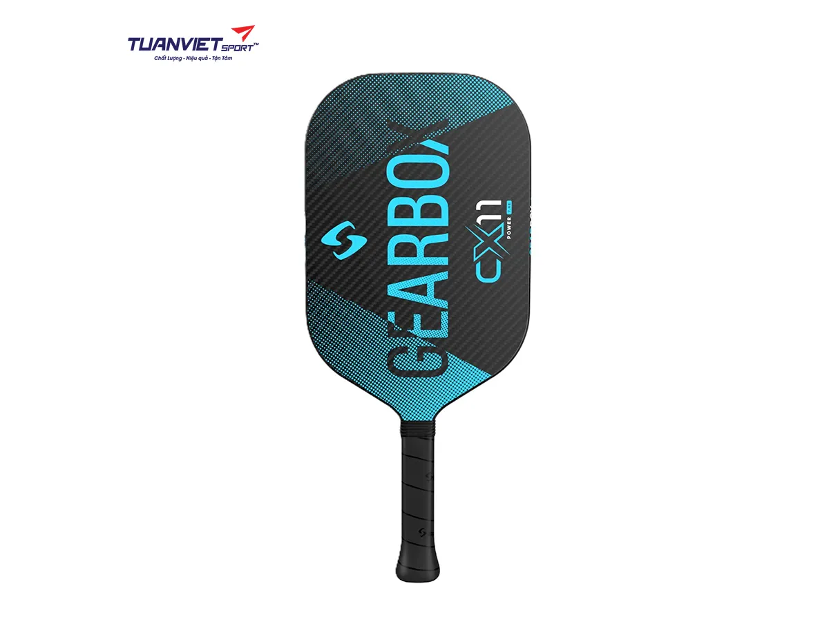 Vợt pickleball Gearbox CX11E Power - Blue