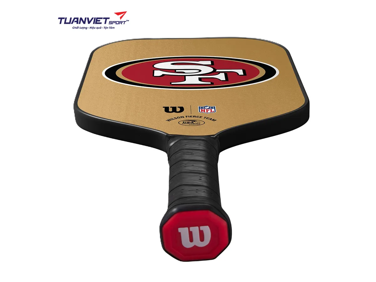 Vợt Pickleball Wilson Fierce Team NFL 49ERS
