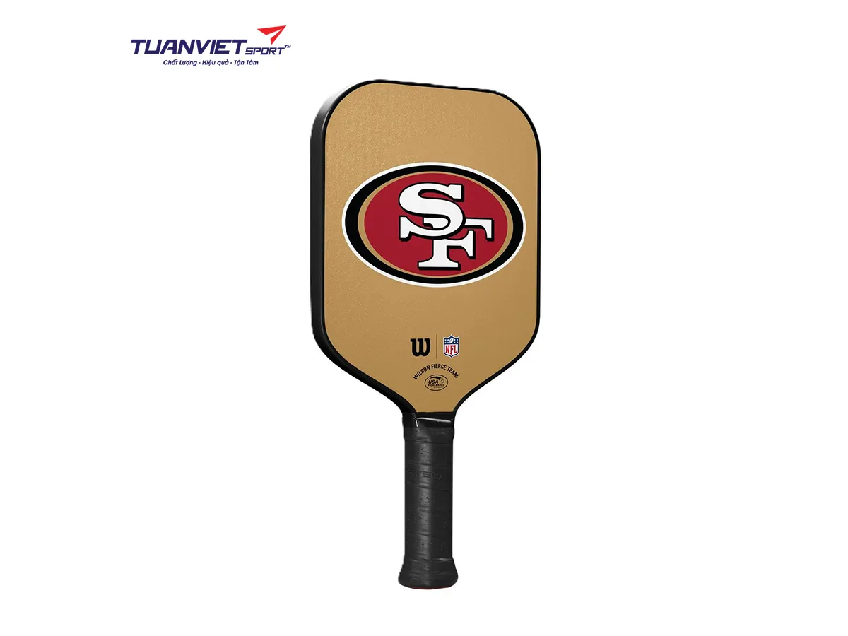 Vợt Pickleball Wilson Fierce Team NFL 49ERS