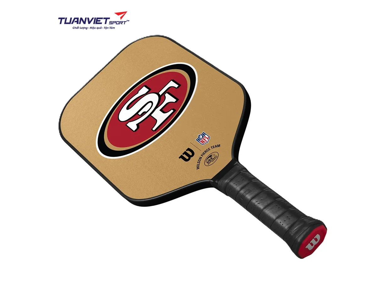 Vợt Pickleball Wilson Fierce Team NFL 49ERS
