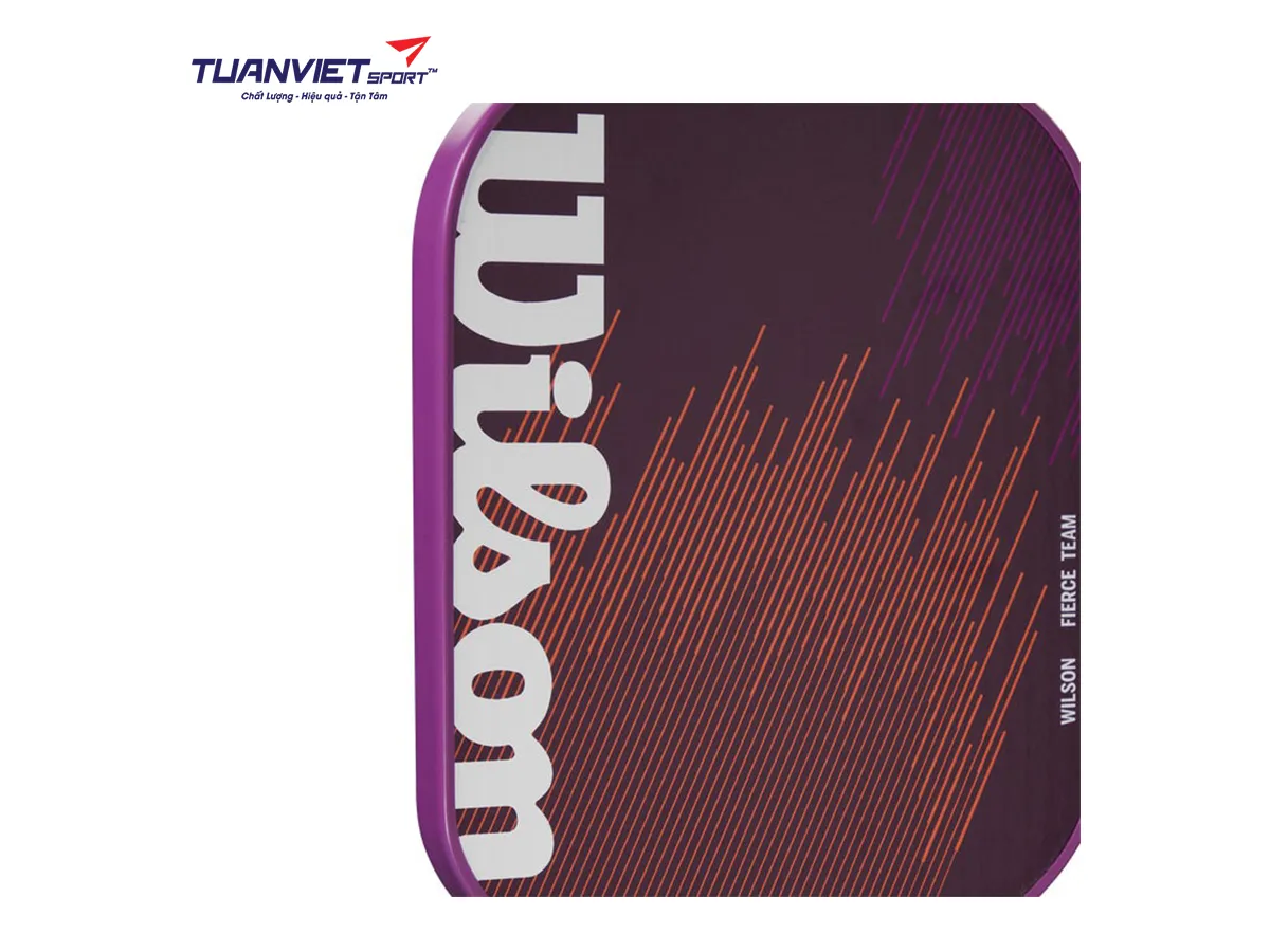 Vợt Pickleball Wilson Fierce Team Paddle Purple
