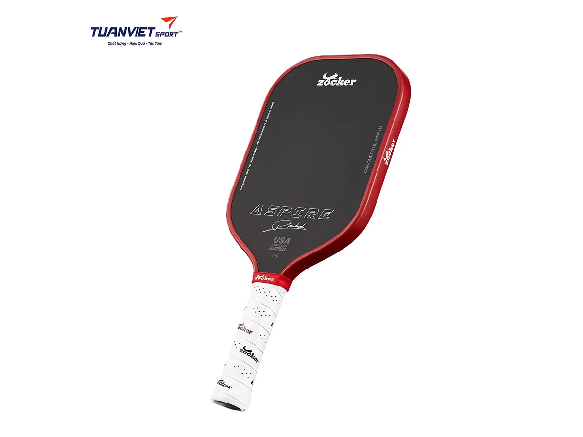 Vợt Pickleball Zocker Aspire x Phúc Huỳnh Red Edition