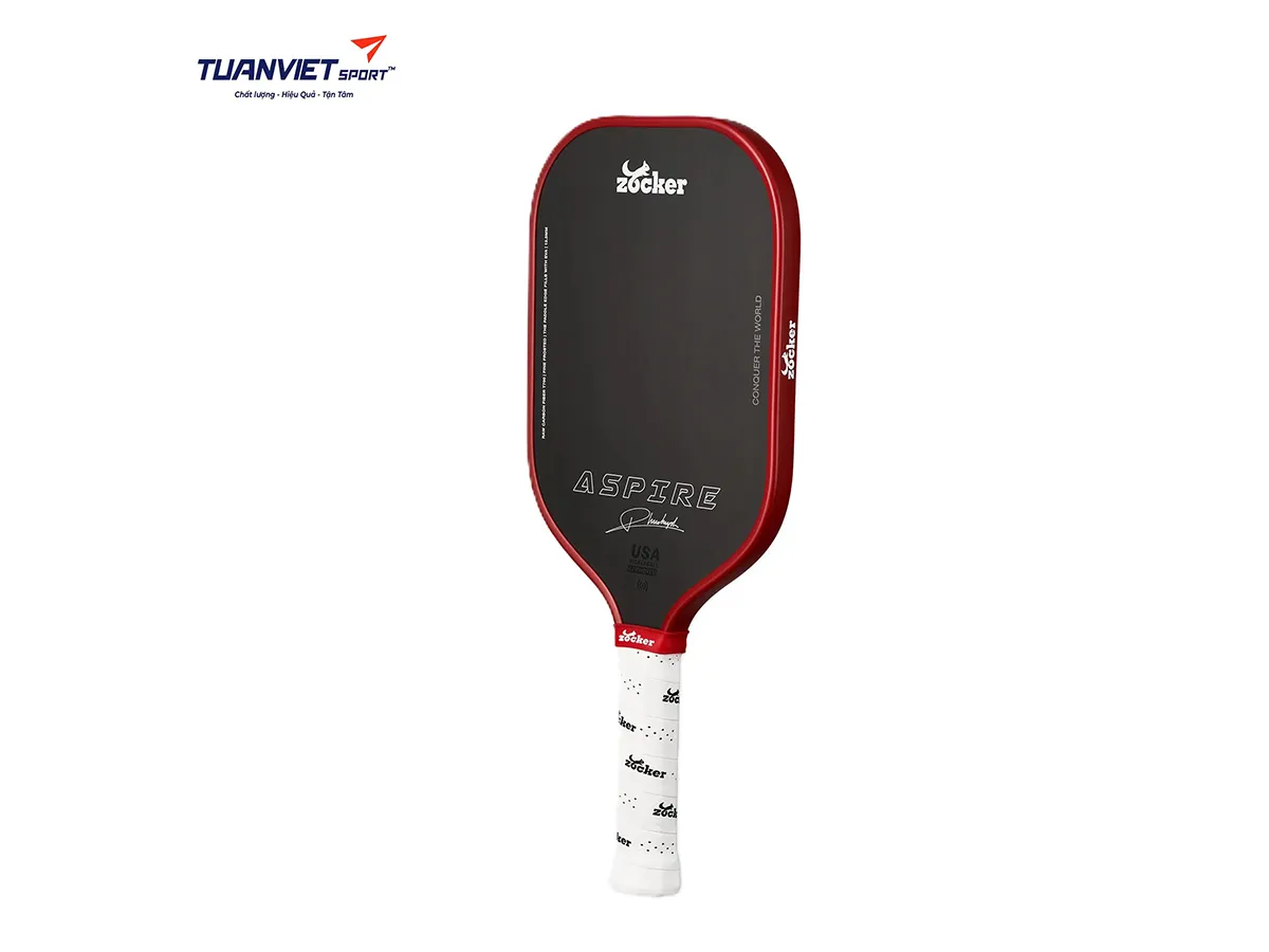 Vợt Pickleball Zocker Aspire x Phúc Huỳnh Red Edition