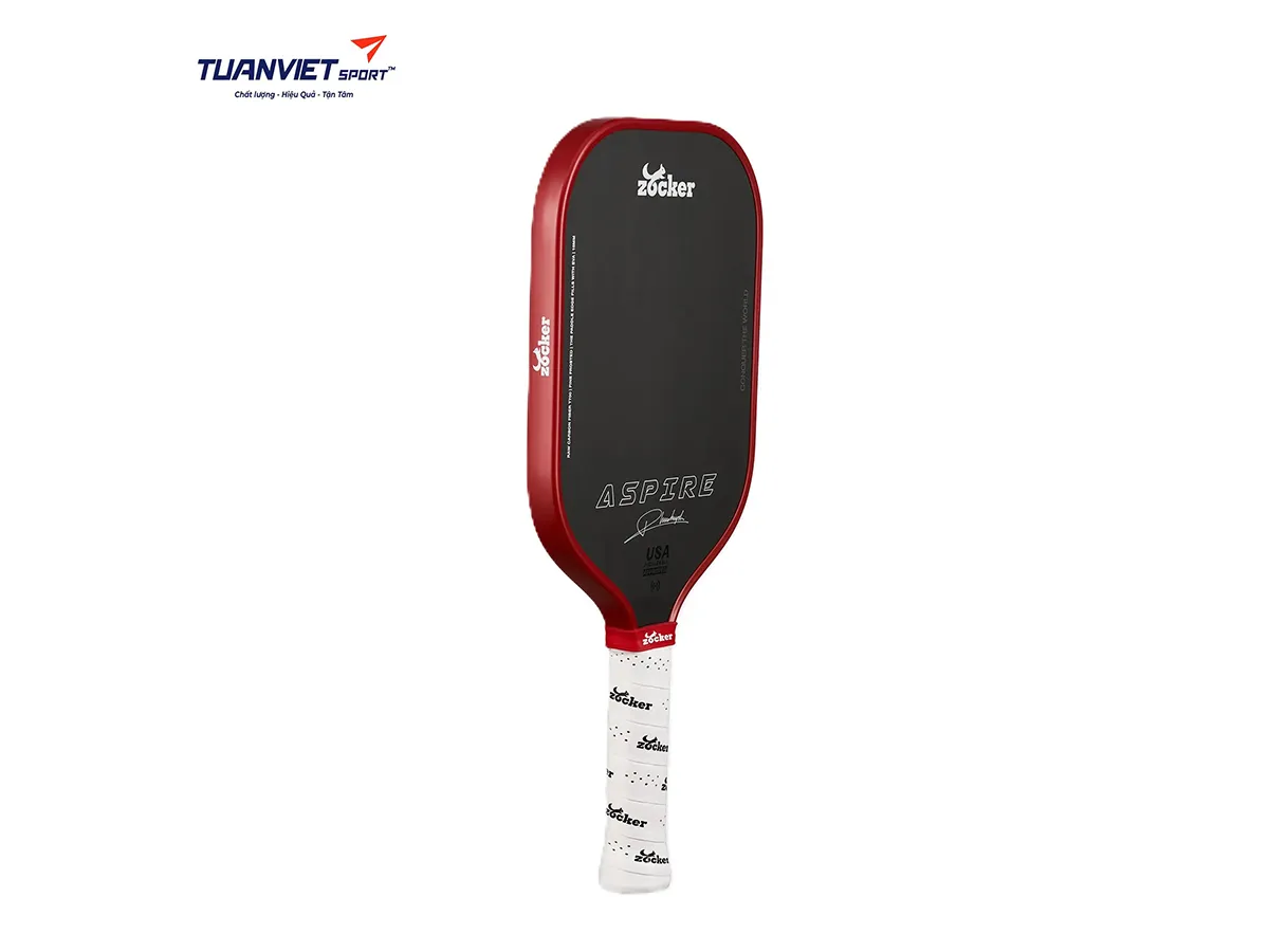 Vợt Pickleball Zocker Aspire x Phúc Huỳnh Red Edition