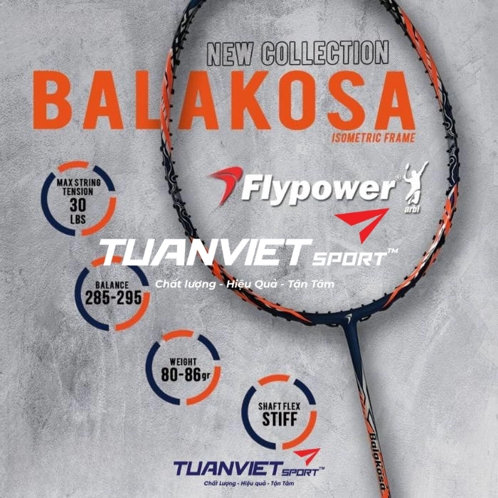 Vợt Cầu Lông Flypower Balakosa Chính Hãng