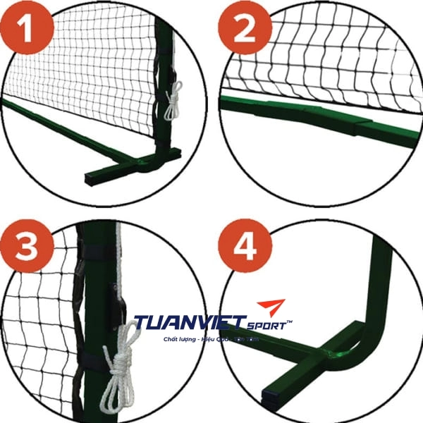 Trụ Pickleball di động S25103V