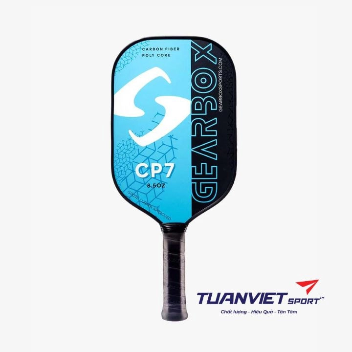 Vợt Pickleball Gearbox CP7 - 8.5oz Blue Chính Hãng