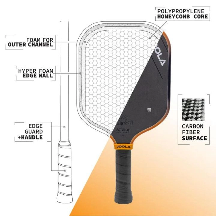 Vợt Pickleball Joola Collin Johns Scorpeus 16mm (Gen3S)