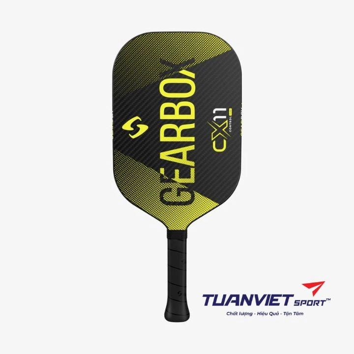 Vợt Pickleball Gearbox CX11E Control - Yellow - 7.8oz Chính Hãng