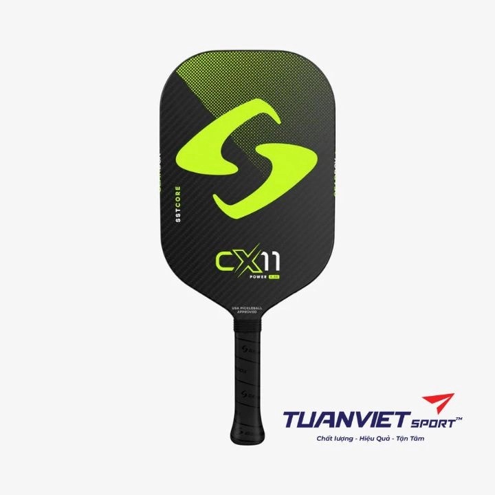 Vợt Pickleball Gearbox CX11E Power - Green - 8.5oz Chính Hãng