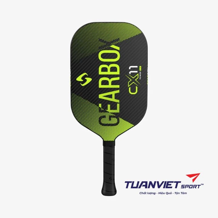 Vợt Pickleball Gearbox CX11E Power - Green - 8.5oz Chính Hãng