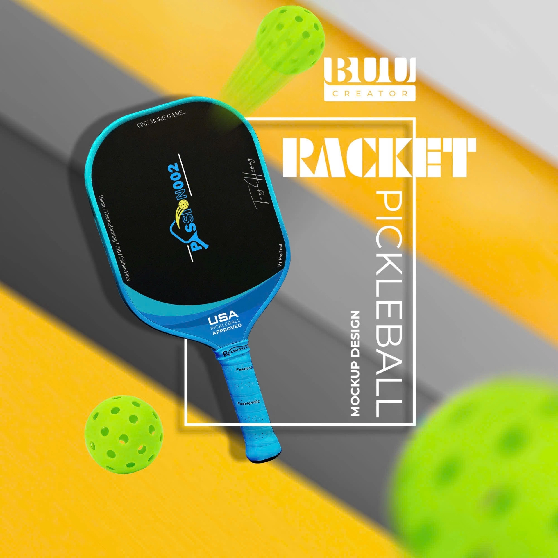 Vợt Pickleball PASSION 002 V1