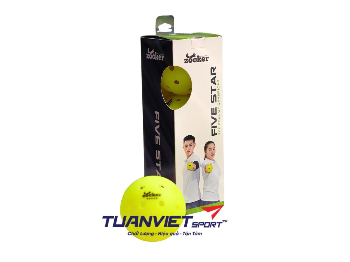 Bóng Pickleball Zocker Five Star